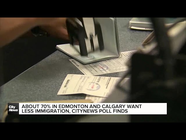 ⁣Calgarians, Edmontonians wants less immigration: CityNews poll