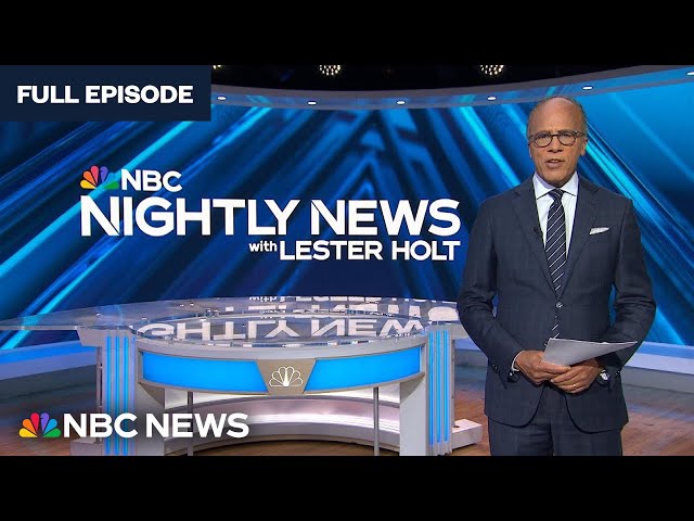 ⁣Nightly News Full Broadcast - Sept. 30