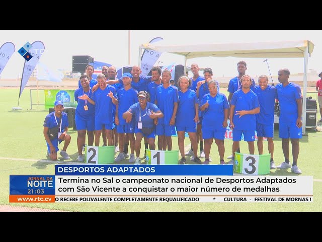 ⁣Campeonato Nacional de Desportos Adaptados termina no Sal; São Vicente conquista mais medalhas