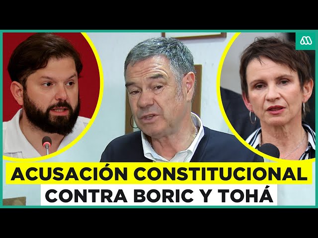 ⁣"Creo que se están equivocando": Senador Ossandon por acusación constitucional contra Gabr