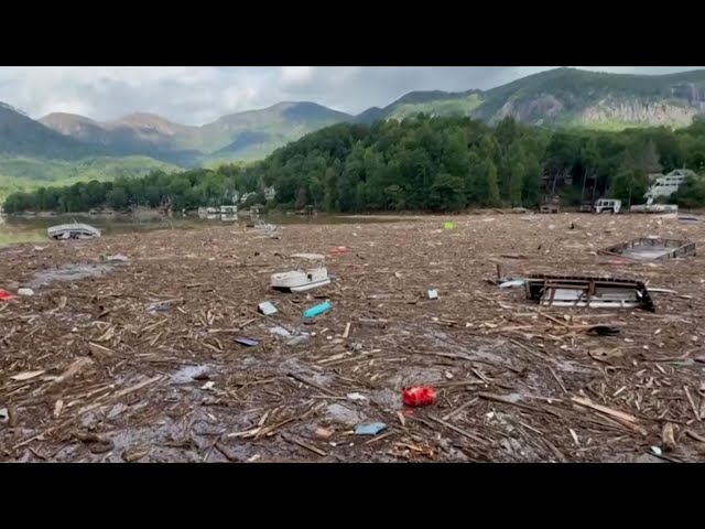 ⁣More than 120 dead after Hurricane Helene; parts of North Carolina in ruins