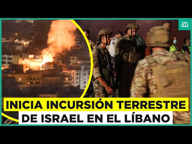 ⁣Israel inicia su ofensiva terrestre en el Líbano