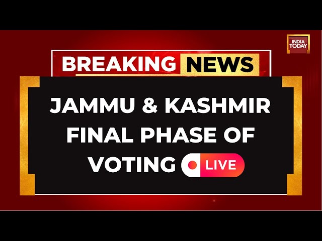 ⁣Jammu Kashmir Voting Live Updates: Final Phase Polling In Jammu and Kashmir | J&K Assembly Elect