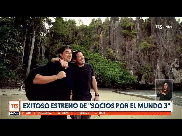 ⁣Así fue el exitoso estreno de "Socios por el Mundo 3"