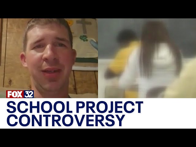 ⁣Science project or dating profile? Illinois father raises concerns about school assignment