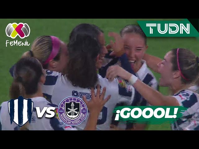 ¡GRÍTALO CAPI! Bernal marca de tiro libre | Monterrey 4-1 Mazatlán | Liga Mx Femenil AP2024-J9 |TUDN