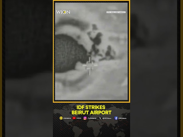 ⁣Israel-Hezbollah Conflict: IDF Targets Hezbollah Missile Launchers Near Beirut Airport | WION Shorts