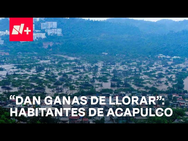 Habitantes de Acapulco sufren la destrucción de ‘John’ - En Punto