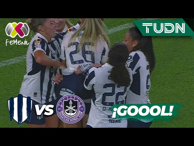 ¡Se sacude la malaria! Katty mete zurdazo | Monterrey 3-1 Mazatlán | Liga Mx Femenil AP2024-J9 |TUDN