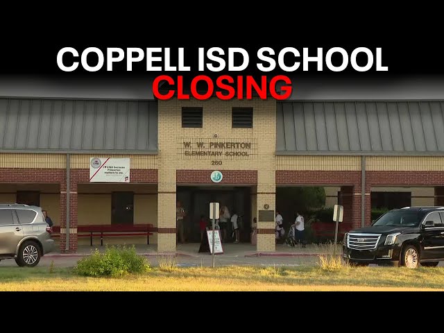 ⁣Coppell ISD school board votes to close Pinkerton Elementary School