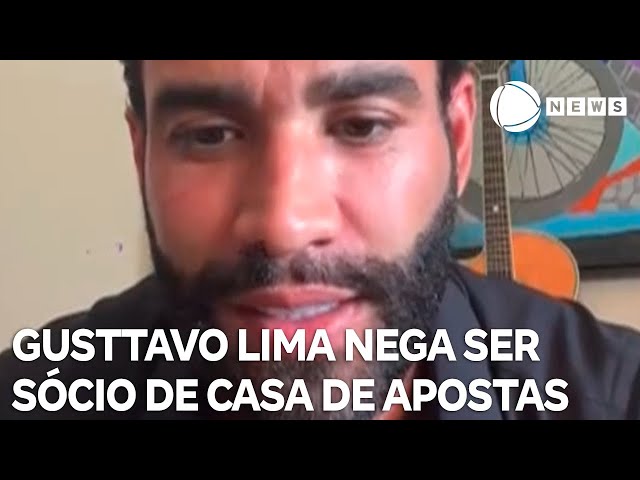 ⁣Cantor Gusttavo Lima nega ser sócio de casa de apostas