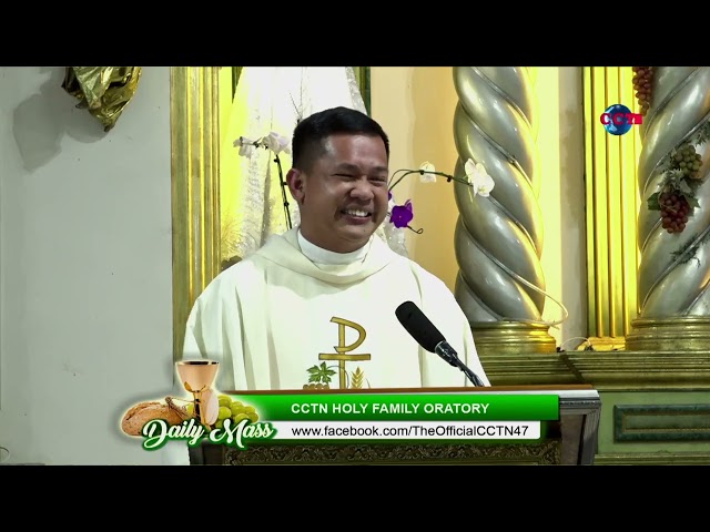 ⁣1 October, 2024 -  HOMILY by Rev.  Fr.  Christian James Mayol