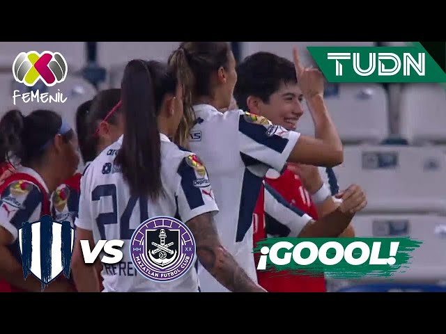 ¡Un gol más! Burki hace la 'MANITA' | Monterrey 5-1 Mazatlán | Liga Mx Femenil AP2024-J9 |