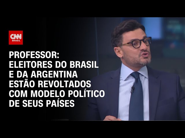 ⁣Professor: Eleitores do Brasil e da Argentina estão revoltados com modelo político de seus países|WW