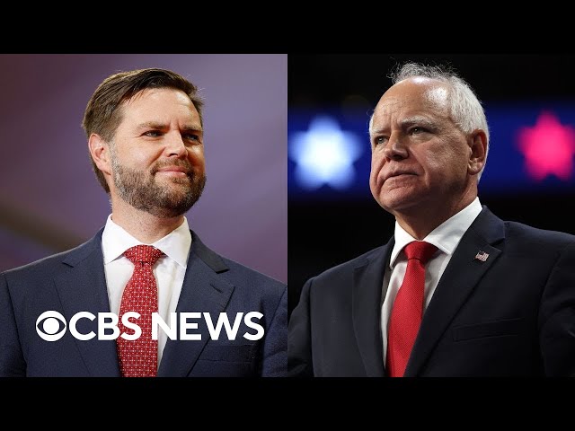 What to know about JD Vance, Tim Walz's VP debate on CBS News