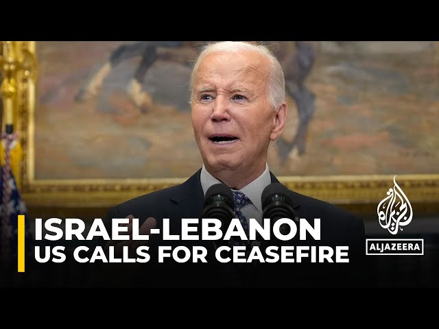 ⁣Biden calls for ceasefire amid reports Israel plans to invade Lebanon