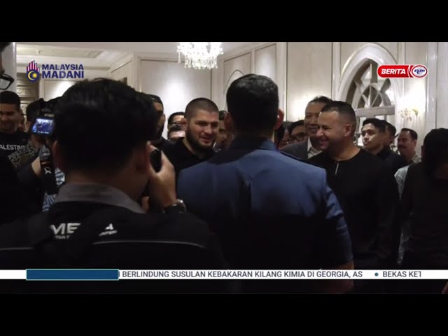 ⁣1 OKT 2024 - BTH- PERTEMUAN LEGENDA UFC PM SAMBUT BAIK KEDATANGAN KHABIB