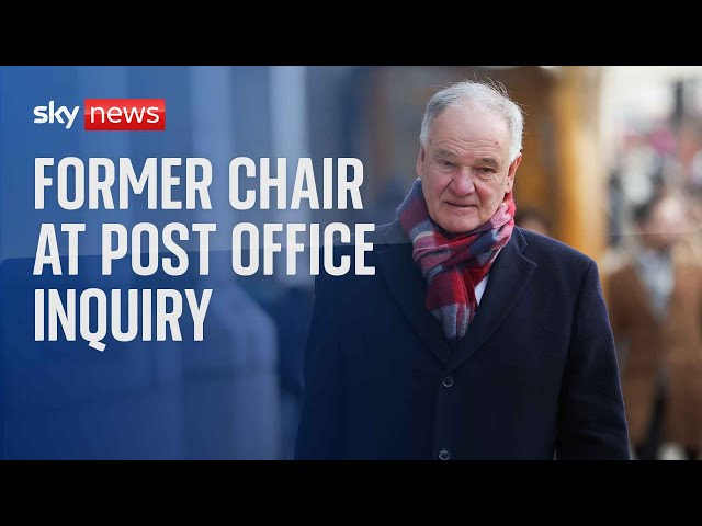 ⁣Watch live: Former Chair of Post Office Ltd Henry Staunton gives evidence at the Post Office Inquiry