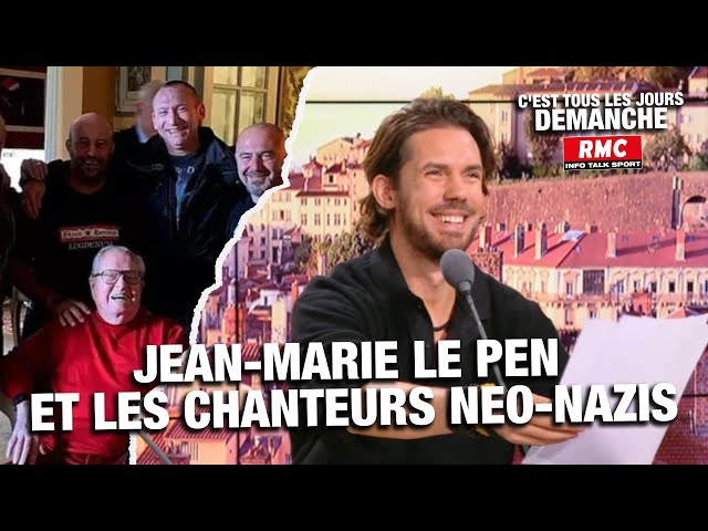 ⁣ARNAUD DEMANCHE : JEAN-MARIE LE PEN ET LES CHANTEURS NEO-NAZIS