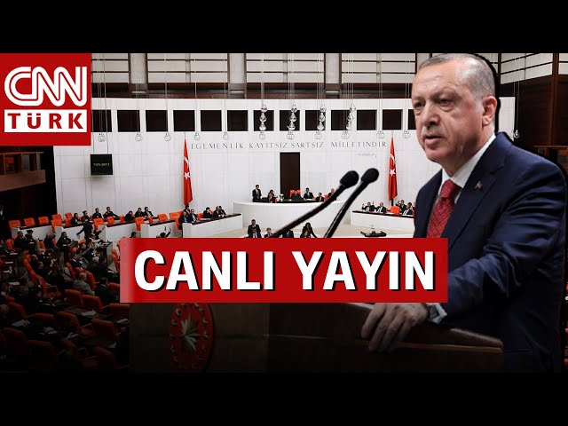 ⁣Cumhurbaşkanı Erdoğan TBMM'de Konuşma Yapıyor! #CANLI