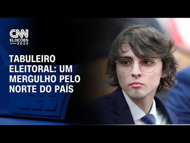 ⁣Tabuleiro Eleitoral: Um mergulho pelo norte do país | CNN NOVO DIA