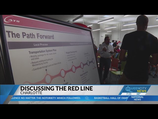 ⁣CATS officials seek public input on Red Line project