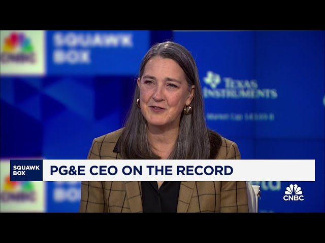 PG&E CEO on extreme weather: Need infrastructure 'built for purpose' that people can c