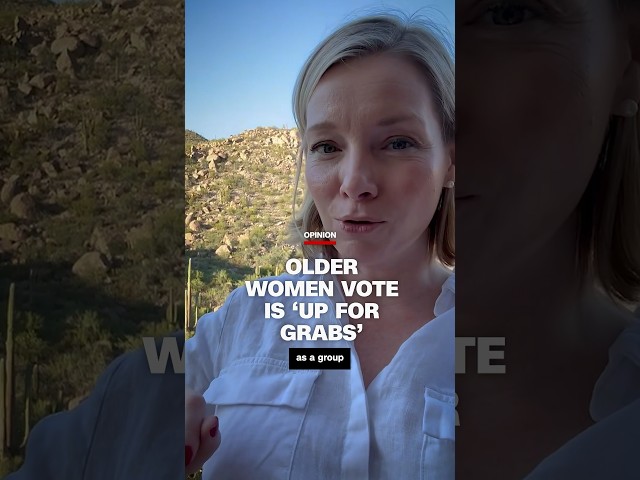 ⁣Opinion: Older women vote is ‘up for grabs’