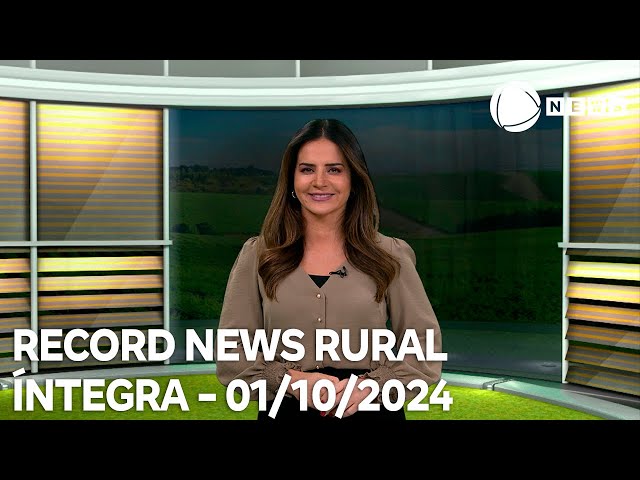 ⁣Record News Rural - 01/10/2024