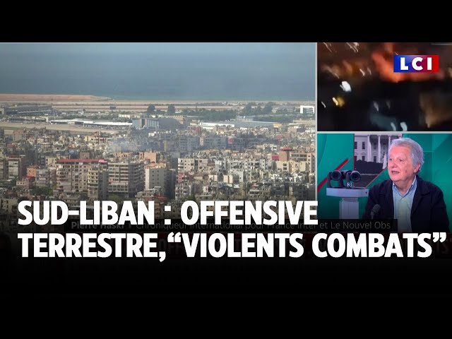 ⁣Liban : offensive terrestre de l'armée israélienne, de "violents combats" menés au