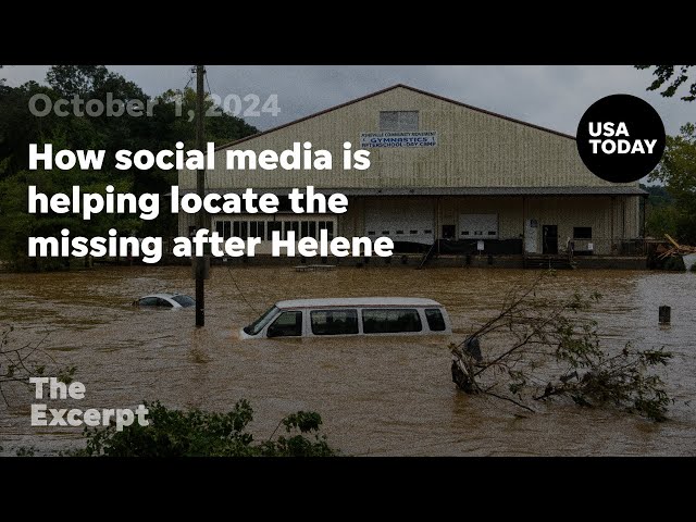 ⁣How social media is helping locate the missing after Helene | The Excerpt