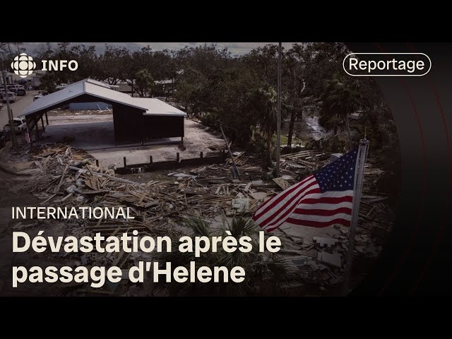 ⁣L’ouragan Helene fait au moins 120 morts dans le sud-est des États-Unis