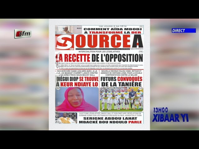 ⁣Revue de presse du 01 Octobre 2024 présenté par Mamadou Mouhamed Ndiaye