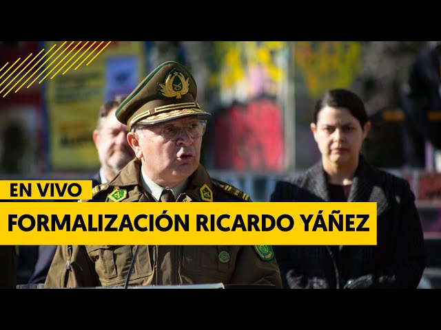 ⁣EN VIVO: Audiencia de formalización del general (r) de Carabineros Ricardo Yáñez