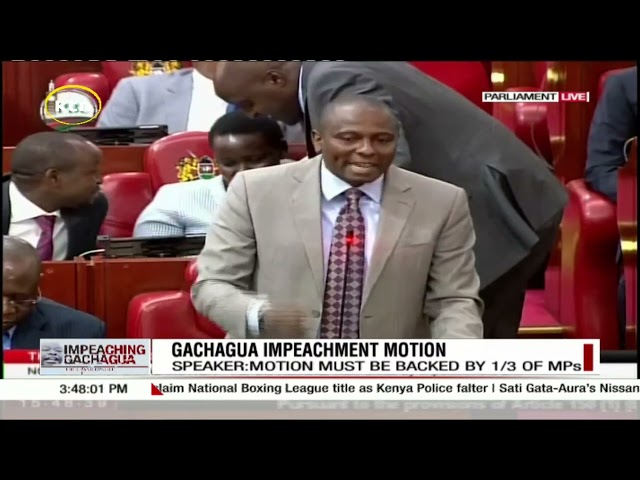 ⁣Gachagua Impeachment Motion: We are dealing with a black man with a black heart- Kimani Ichungw’ah