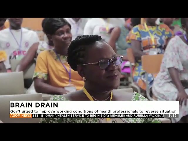 ⁣Brain Drain: Gov't urged to improve working conditions of health professionals to reverse situa