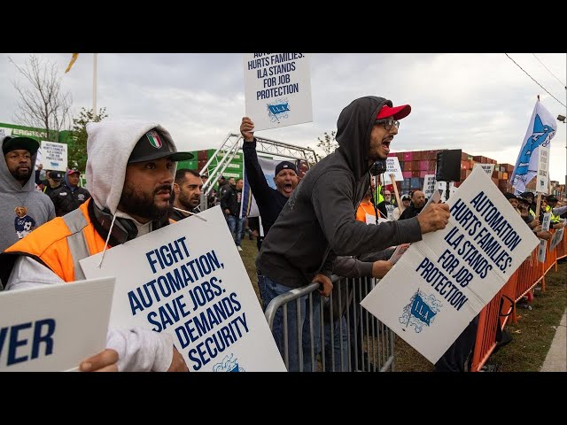 ⁣What to know about major U.S. dockworker strike