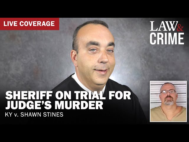 ⁣LIVE: Sheriff on Trial for Judge’s Murder — KY v. Shawn Stines — Hearing