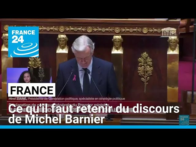 ⁣Fiscalité, sécurité, immigration, retraites... ce qu'il faut retenir du discours de Michel Barn