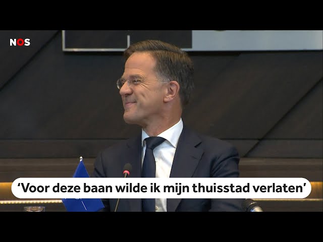 ⁣Rutte geïnstalleerd als nieuwe secretaris-generaal van de NAVO