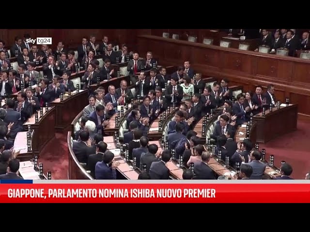 ⁣Giappone, Parlamento nomina Ishiba nuovo premier