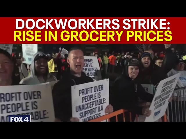 ⁣Port Workers Strike Impacting Grocery Prices