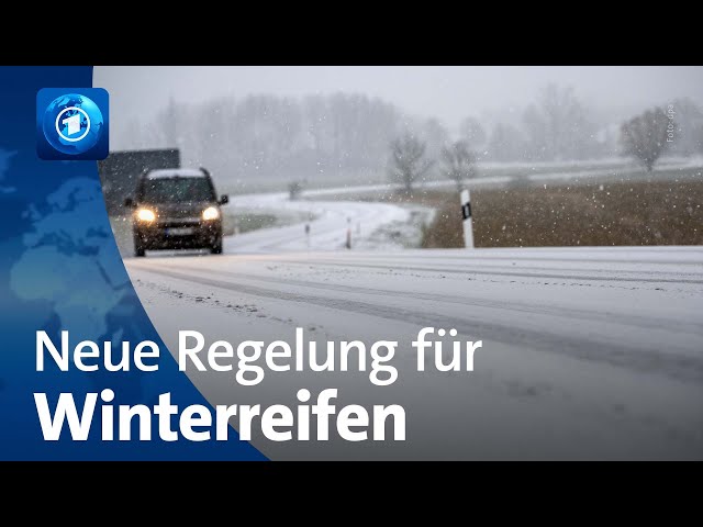 ⁣Neue Regel für Fahrzeuge: ohne Schneeflocken-Symbol auf Winterreifen droht Bußgeld