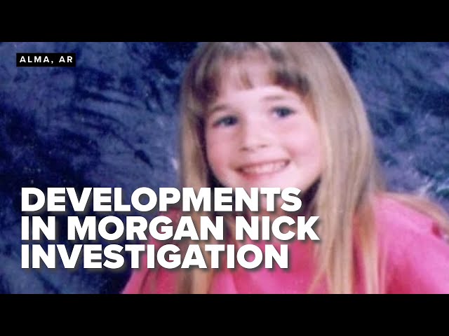 ⁣Authorities give update in  the disappearance of Morgan Nick.