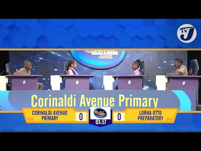 ⁣Corinaldi Avenue Primary vs Lorna Otto Preparatory | TVJ Jnr. Schools' Callenge Quiz 2024