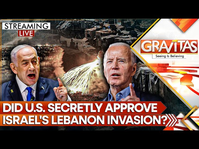 ⁣Israel's Invasion of Lebanon Rides on the Back of America's Support: Exposed | GRAVITAS LI