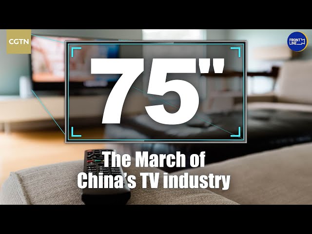 ⁣Code of China in 75 Years: The march of China's TV industry