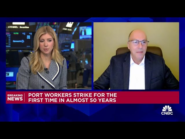 ⁣East Coast port worker strike will hit every industry, says Moody's John Donigian