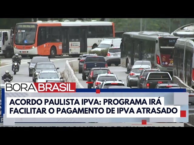 ⁣Governo de SP anuncia programa que facilita pagamento de IPVA atrasado