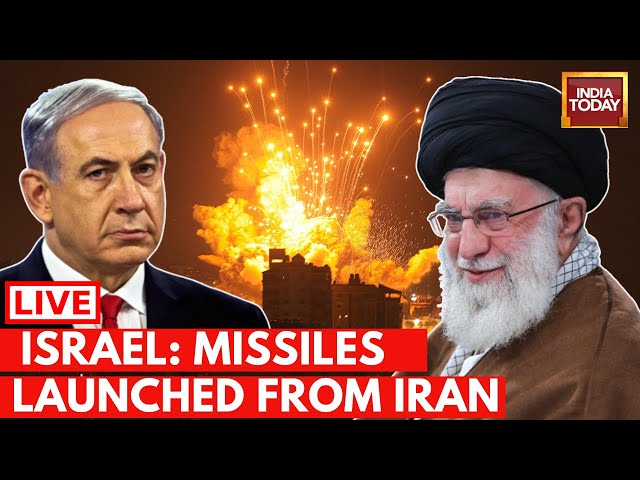 ⁣Iran Vs Israel War Live: Missiles, rockets fired from Iran, all Israelis in bomb shelters